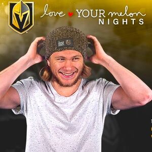 Rare Vegas Golden Knights  “Love Your Melon” Beanie